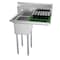 Koolmore 1 Compartment Stainless Steel NSF Commercial Kitchen Prep & Utility Sink with Drainboard SA121610-16R3 - alternate 1